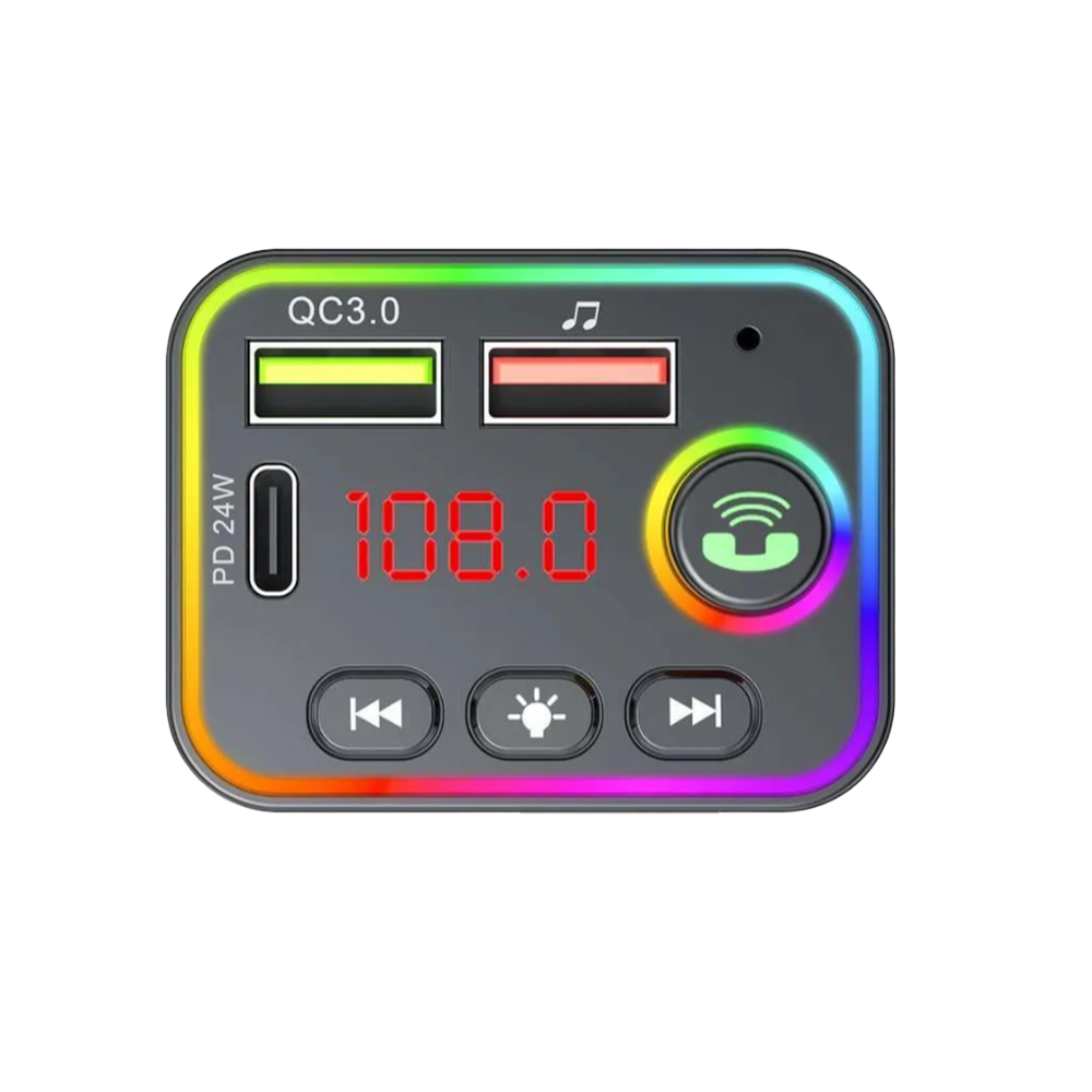Havit Bluetooth MP3 Modulator Black [HV - FM819BT BK] - Fastrak