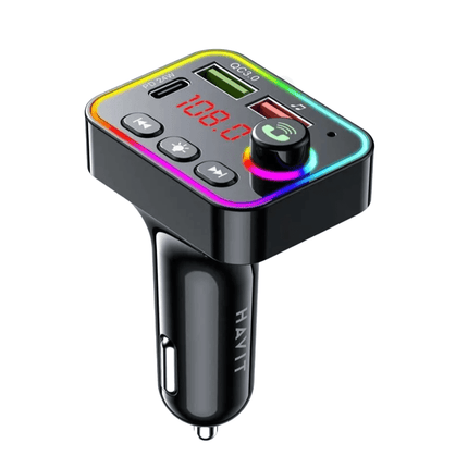 Havit Bluetooth MP3 Modulator Black [HV - FM819BT BK] - Fastrak