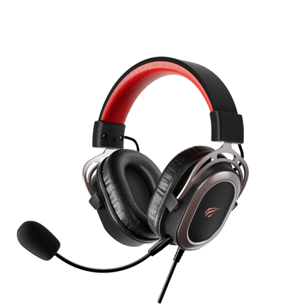 Havit Gaming Headphone Black+Ochre+Red [HV - H2008D BK] - Fastrak