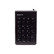 Havit USB Numeric Keypad Black [HV - KB223 BK] - Fastrak