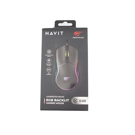 Havit Gaming Mouse Black [HV - MS1029 BK] - Fastrak