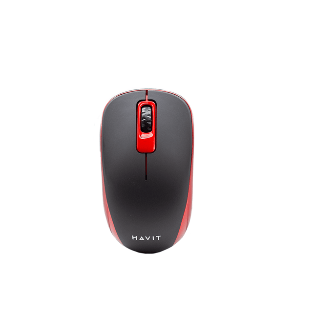 Havit Wireless Mouse Black+Red [HV - MS626GT BK+RD] - Fastrak