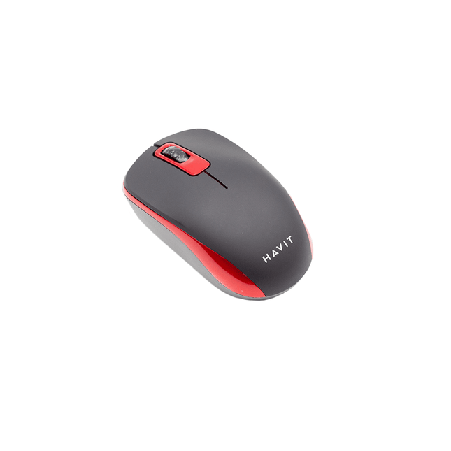 Havit Wireless Mouse Black+Red [HV - MS626GT BK+RD] - Fastrak