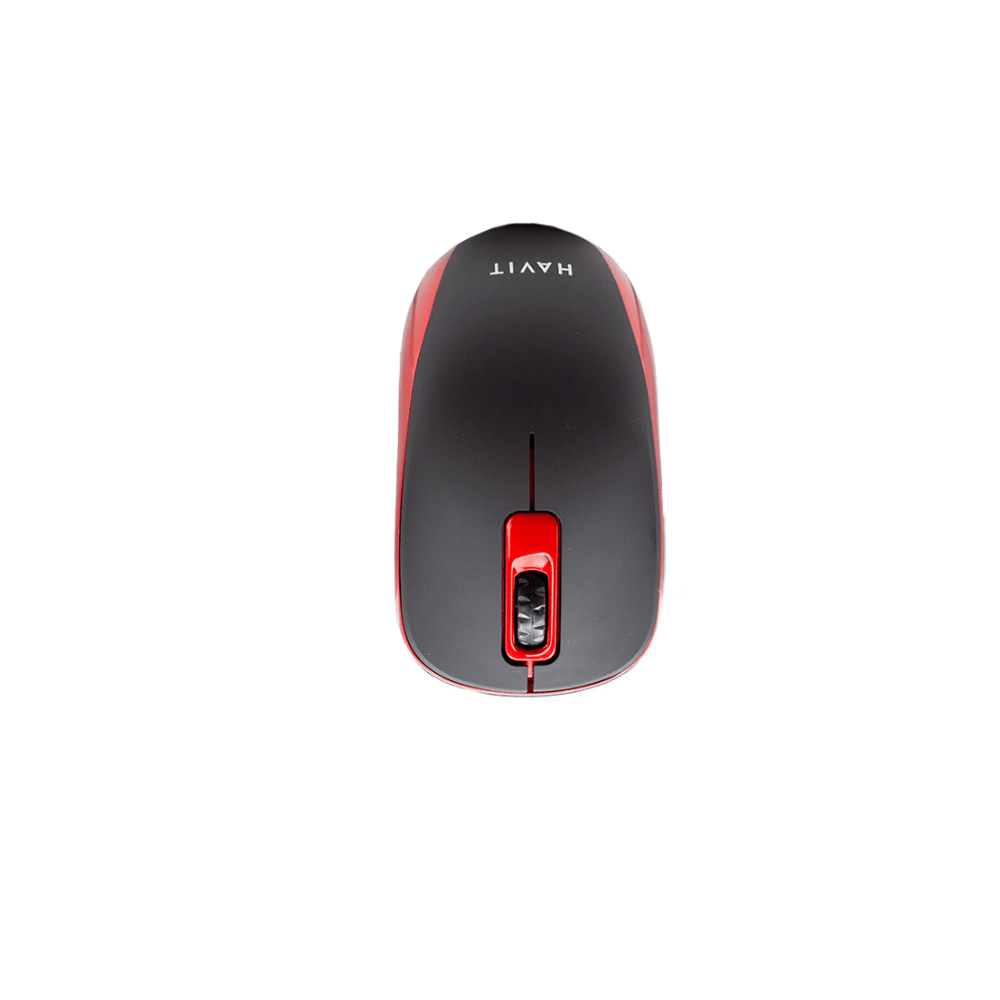Havit Wireless Mouse Black+Red [HV - MS626GT BK+RD] - Fastrak