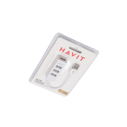 Havit USB 2.0 HUB White [HV - H18 WH] - Fastrak