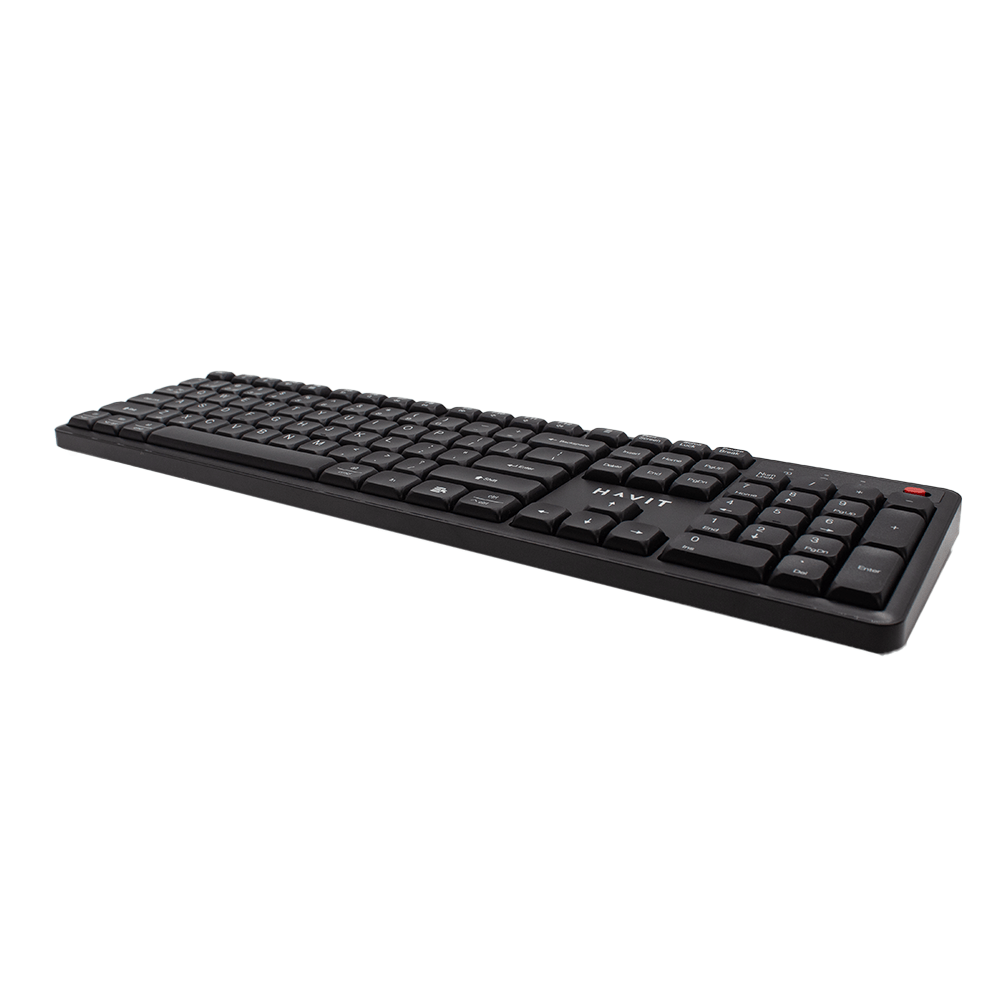 Havit Wireless keyboard+Mouse Combo Black+Red [HV - KB261WB BK+RD] - Fastrak