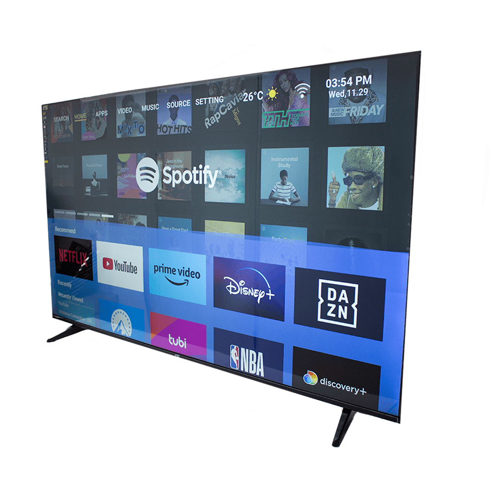 FTS 65" Smart Frameless UHD Android 14 Panel [FTS-1865SP] - Fastrak