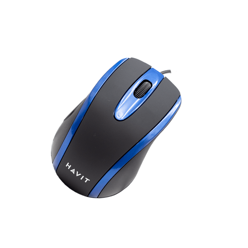 Havit PC series-USB Mouse [HV-MS753 BK+BL] - Wireless Mouse – Fastrak