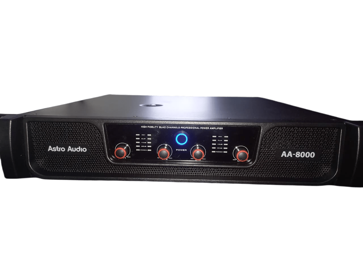 Astro Audio 8400W Professional Power Amplifier [AA-8000] - Fastrak