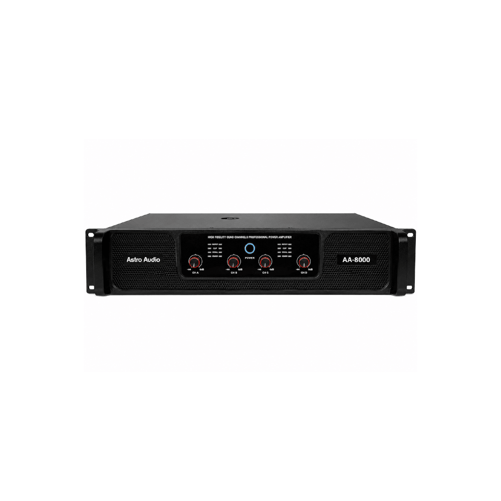 Astro Audio 8400W Professional Power Amplifier [AA-8000] - Fastrak