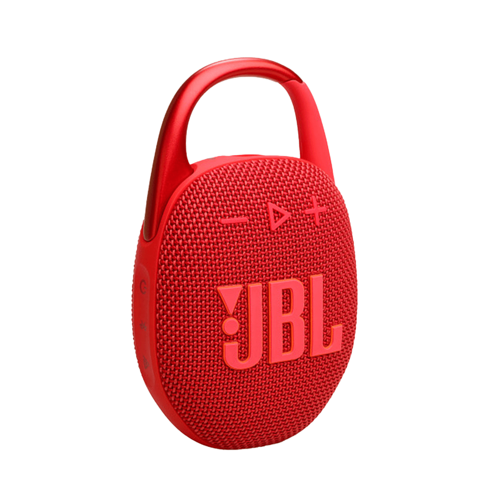 JBL Clip 5 Portable BT Speaker - Red - Fastrak