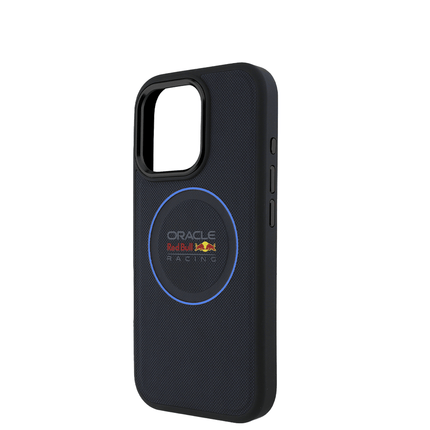 RedBull Racing - Magsafe Meshed Navy IPhone 16 Pro Max Leather Case - Fastrak