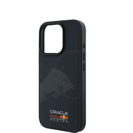 RedBull Racing - Magsafe IPhone 16 Pro Meshed Navy Leather Case - Fastrak