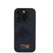 RedBull Racing - Magsafe IPhone 16 Pro Meshed Navy Leather Case - Fastrak