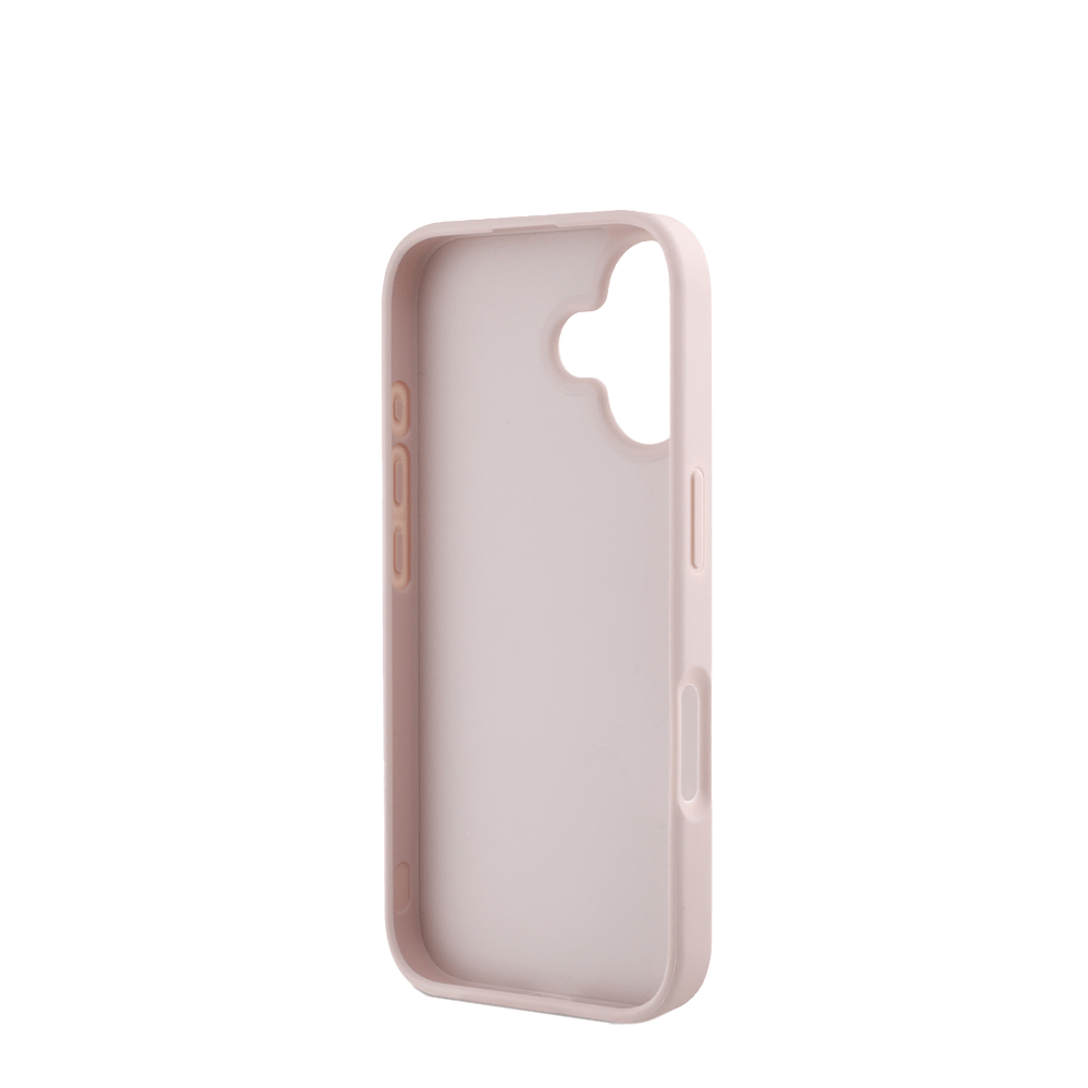 GUESS - Magsafe Grained IPhone 16 Case Pink - Fastrak