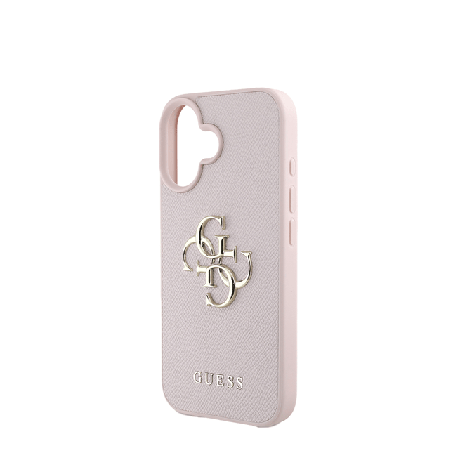 GUESS - Magsafe Grained IPhone 16 Case Pink - Fastrak