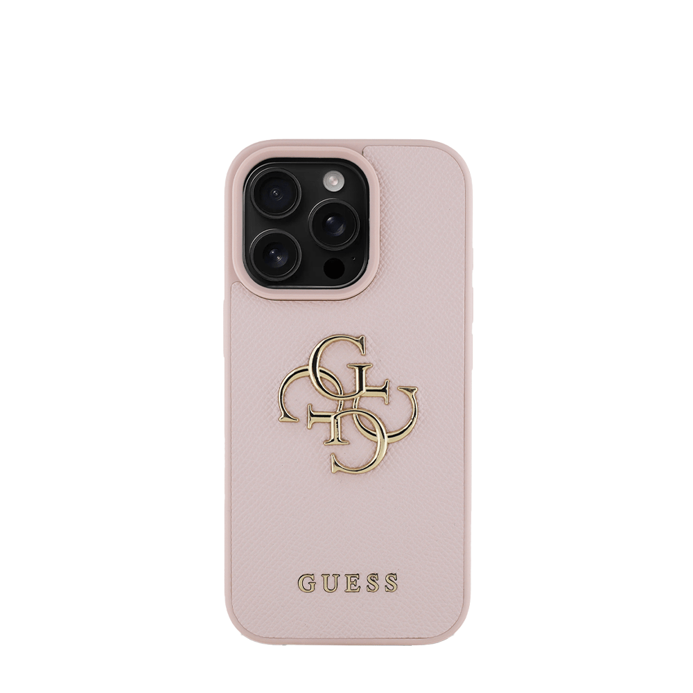 GUESS - Magsafe Grained IPhone 16 Pro Pink Case - Fastrak