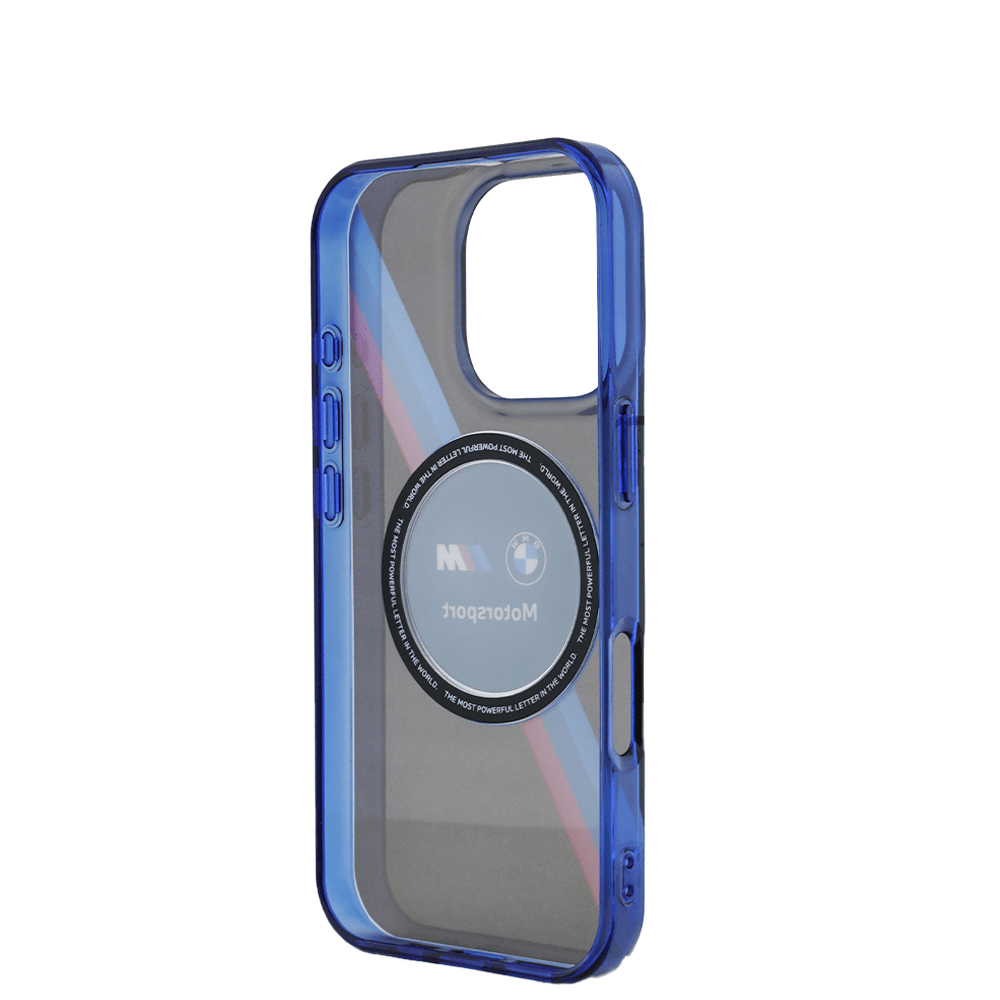 BMW MOTORSPORT - Magsafe IPhone 16 Pro Black Printed Case - Fastrak