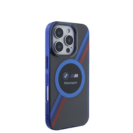 BMW MOTORSPORT - Magsafe IPhone 16 Pro Max Black Printed Case - Fastrak