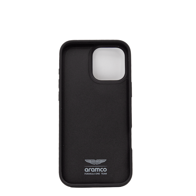 ASTON MARTIN - Aramco Magsafe F1 - Real Carbon Fiber IPhone 16 Pro Max Black Case - Fastrak