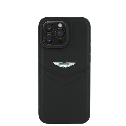 ASTON MARTIN - Aramco F1 - Magsafe IPhone 16 Pro Black Case - Fastrak