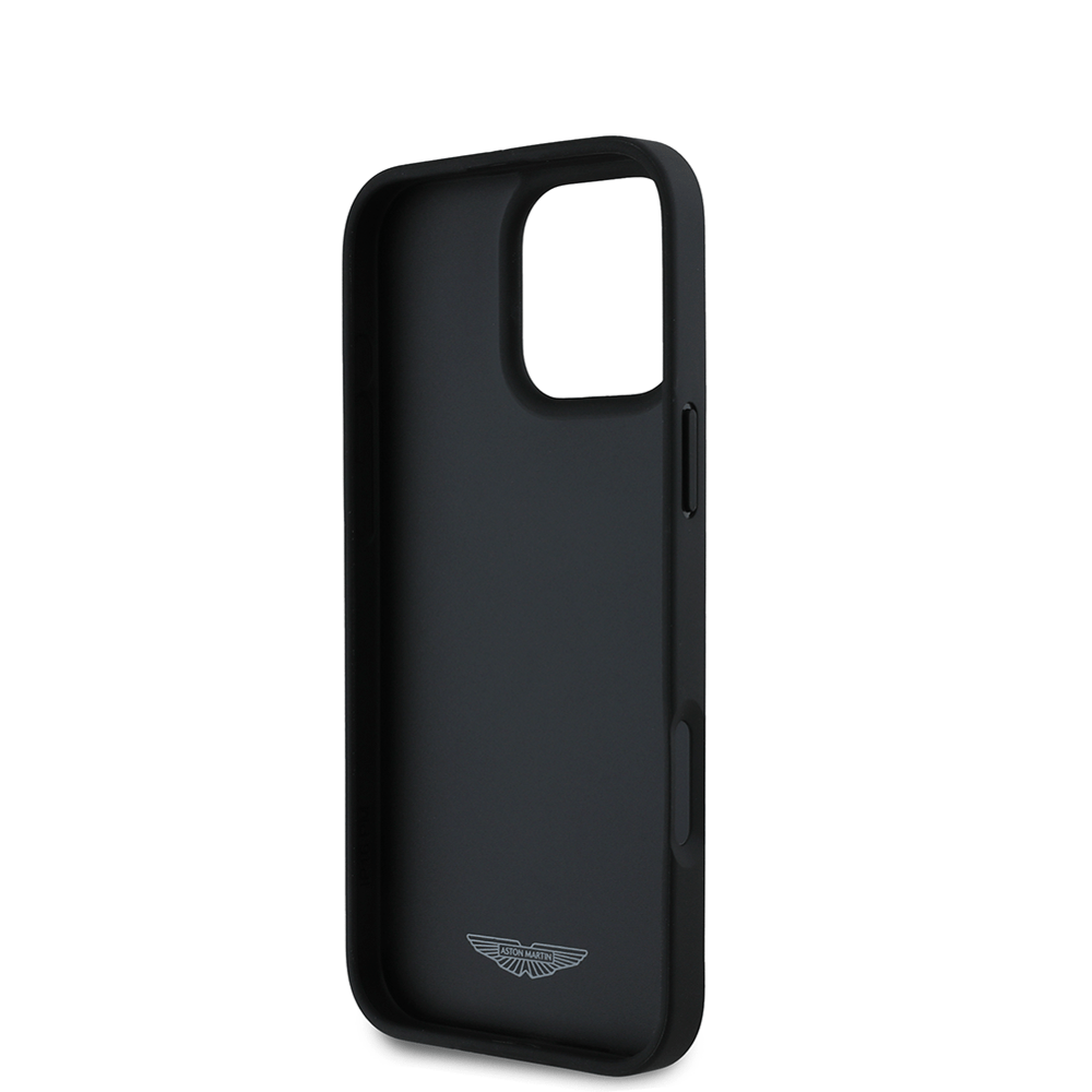 ASTON MARTIN - Aramco F1 - Magsafe IPhone 16 Pro Black Case - Fastrak