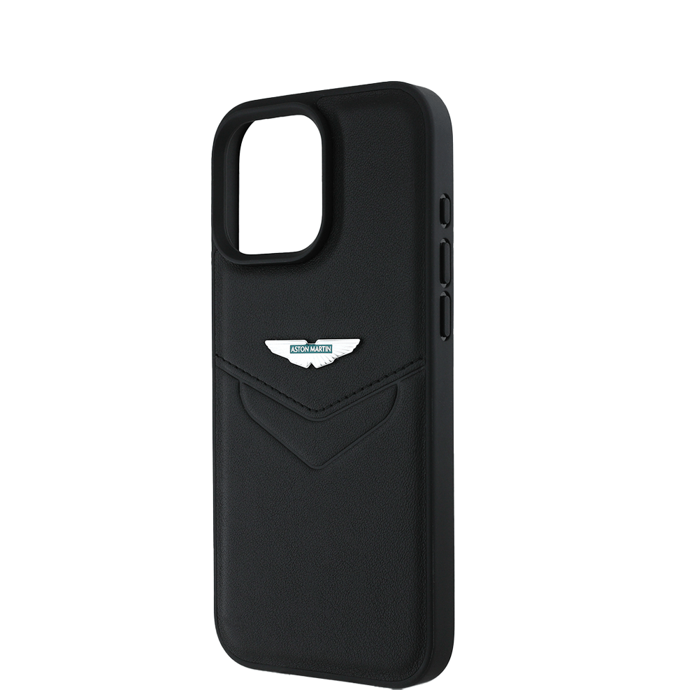 ASTON MARTIN - Aramco F1 - Magsafe IPhone 16 Pro Black Case - Fastrak