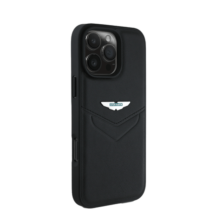 ASTON MARTIN - Aramco F1 - Magsafe IPhone 16 Pro Max Black Case - Fastrak