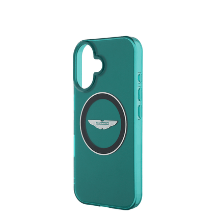 ASTON MARTIN - Magsafe IPhone 16 Green IML Case - Fastrak