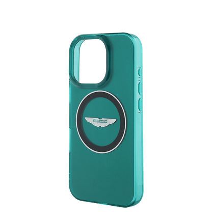 ASTON MARTIN - Magsafe IPhone 16 Pro Green IML Case - Fastrak