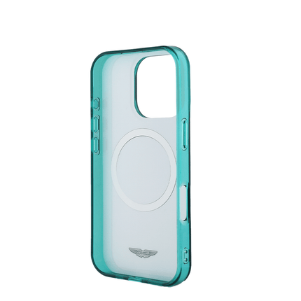 ASTON MARTIN - Magsafe IPhone 16 Pro Green IML Case - Fastrak