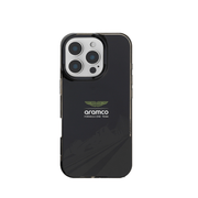 ASTON MARTIN - Aramco F1 - Magsafe IPhone 16 Pro Black Case - Fastrak