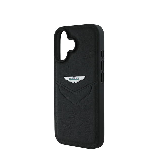 Aston Martin Aramco F1 MagSafe iPhone 16 Black Case - Fastrak