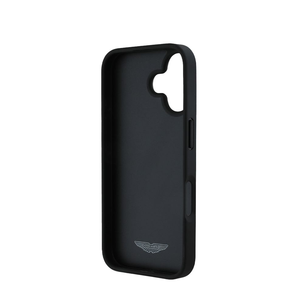 Aston Martin Aramco F1 MagSafe iPhone 16 Black Case - Fastrak