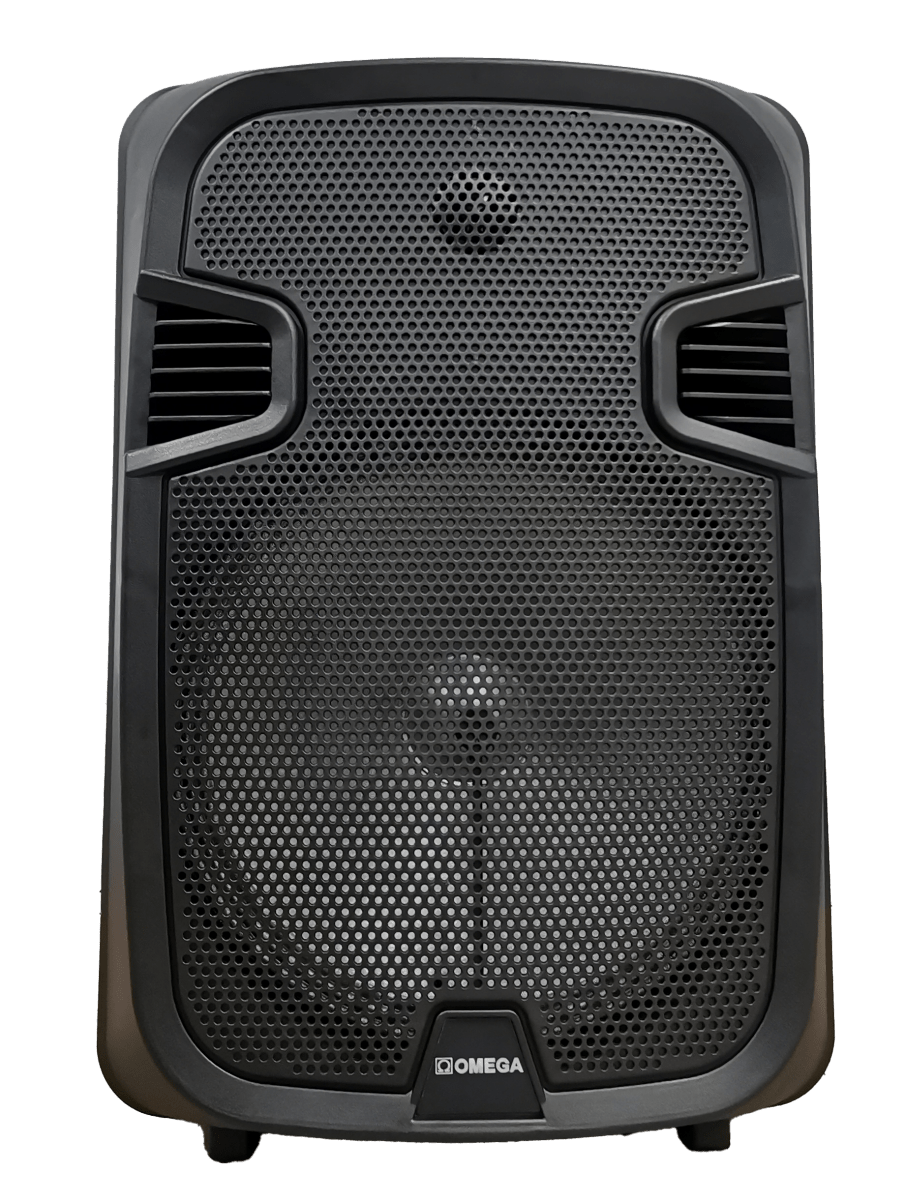Omega 12" Battery - Powered Outdoor Karaoke Speaker [X - AE12] - Fastrak