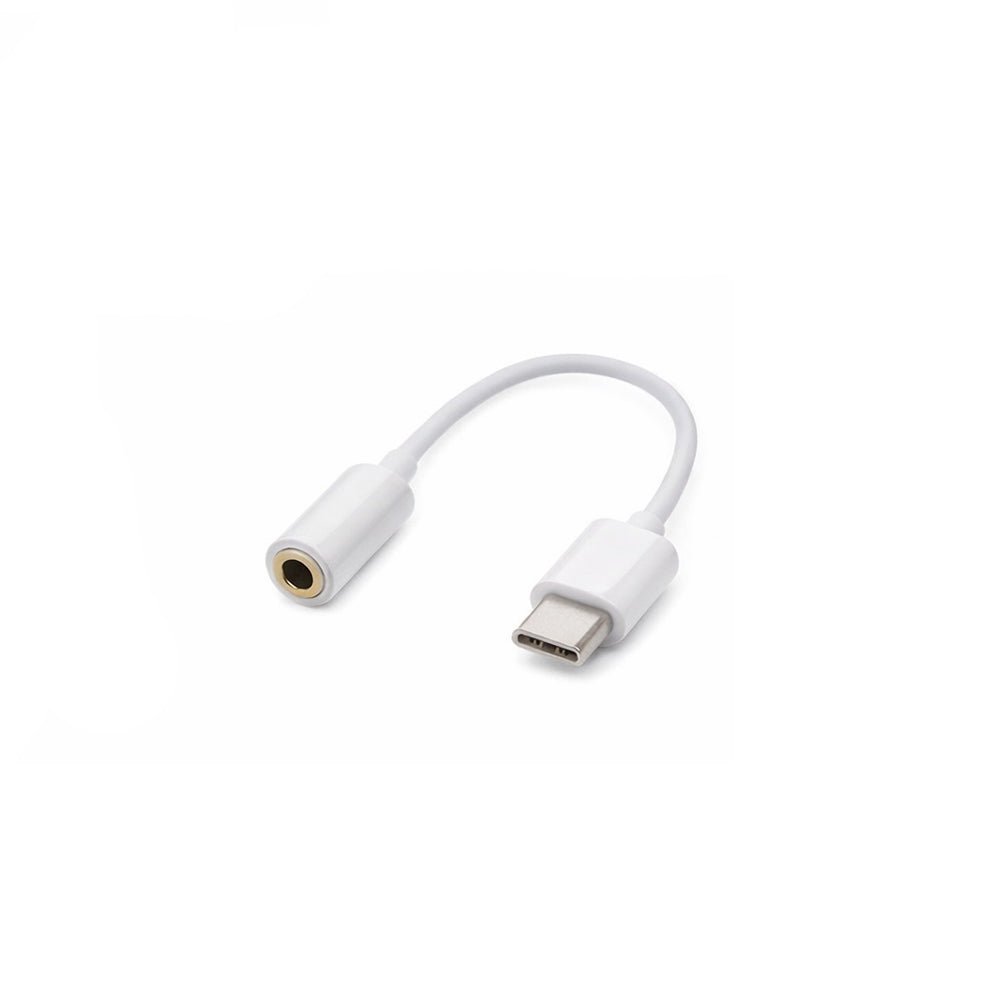 Tecnix Type - C to Audio Cable White [ADT - 112 WH] - Fastrak