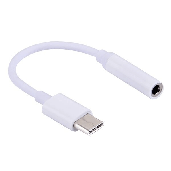 Tecnix Type - C to Audio Cable White [ADT - 112 WH] - Fastrak