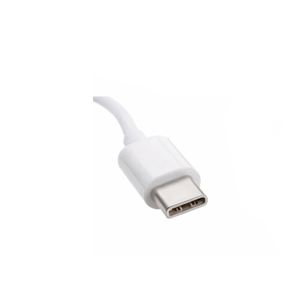 Tecnix Type - C to Audio Cable White [ADT - 112 WH] - Fastrak