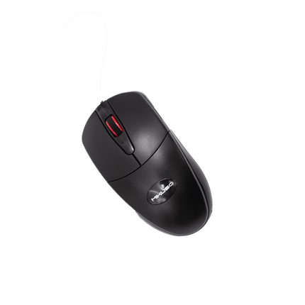 Mikuso Wired Mouse 3 Buttons + 1 Wheel [MOS - 384U BK] - Fastrak