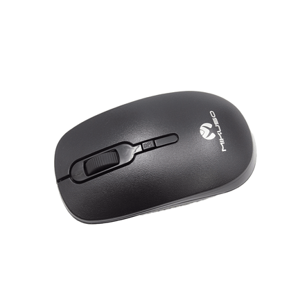Mikuso 4 Buttons + 1 Wheel Wireless Mouse [MOS - W085 BK] - Fastrak