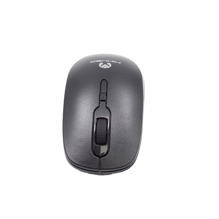 Mikuso 4 Buttons + 1 Wheel Wireless Mouse [MOS - W085 BK] - Fastrak