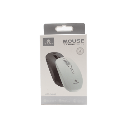 Mikuso 4 Buttons + 1 Wheel Wireless Mouse [MOS - W085 BK] - Fastrak