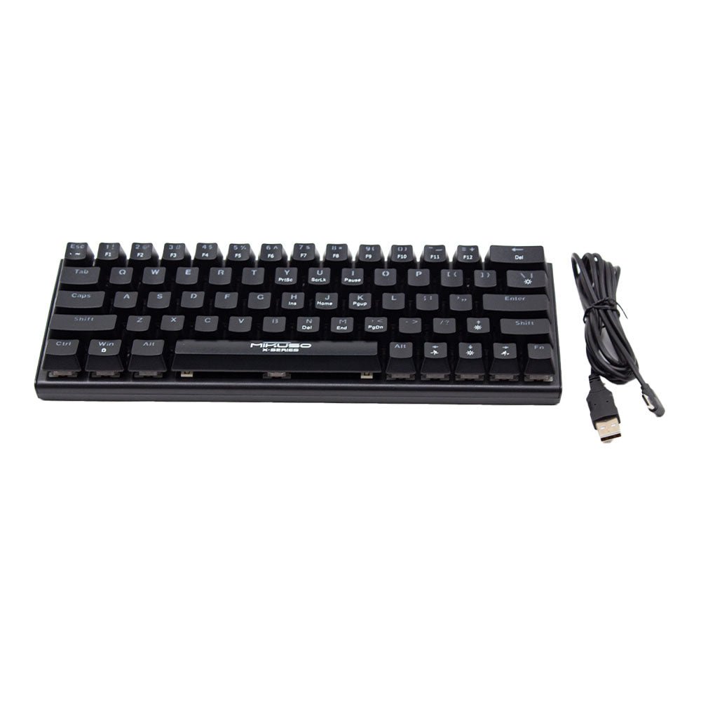 Mikuso Rainbow Backlight Keyboard [XK - 63 BK] - Fastrak