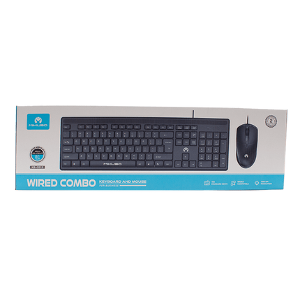 Mikuso Mouse+ Keyboard [KB - CO12 BK] - Fastrak