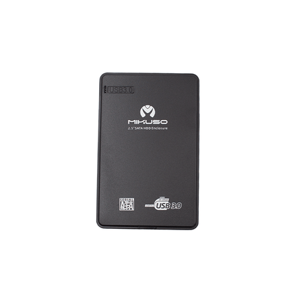 Mikuso 2.5" SATA HDD Enclosure [ECS - 022 BK] - Fastrak