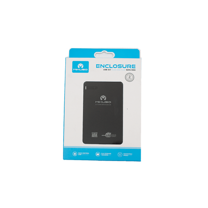 Mikuso 2.5" SATA HDD Enclosure [ECS - 022 BK] - Fastrak