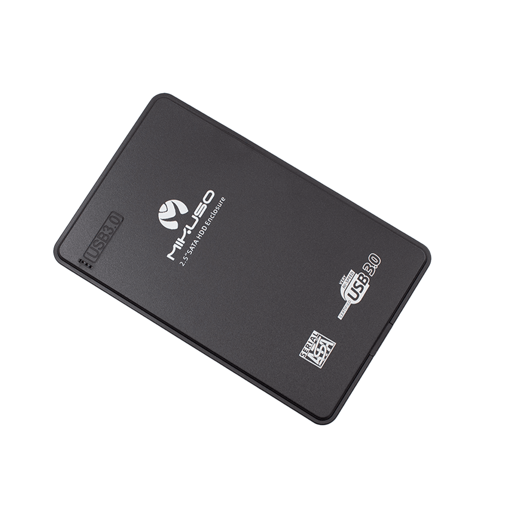 Mikuso 2.5" SATA HDD Enclosure [ECS - 022 BK] - Fastrak