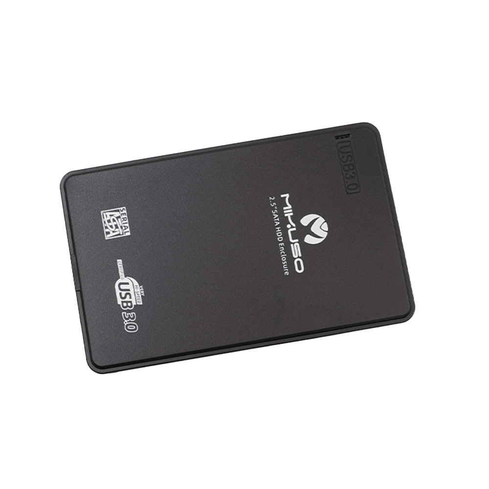 Mikuso 2.5" SATA HDD Enclosure [ECS - 022 BK] - Fastrak