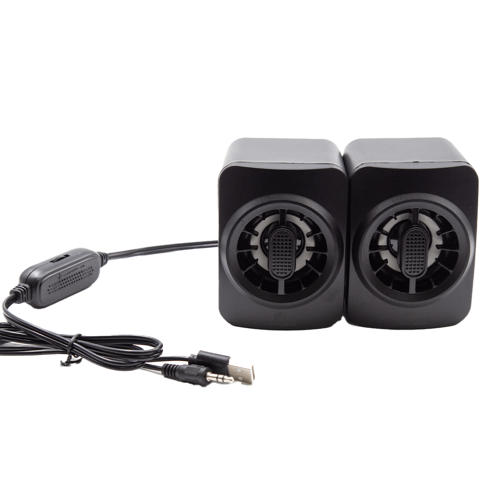 Mikuso 2.0 dual Computer Speaker [SPK - 054 BK] - Fastrak