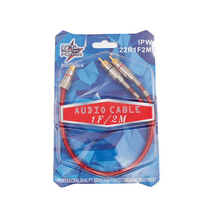 Ice Power Audio Cable 1F/2M [IPW - 22R1F2M] - Fastrak
